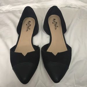 Black flats
